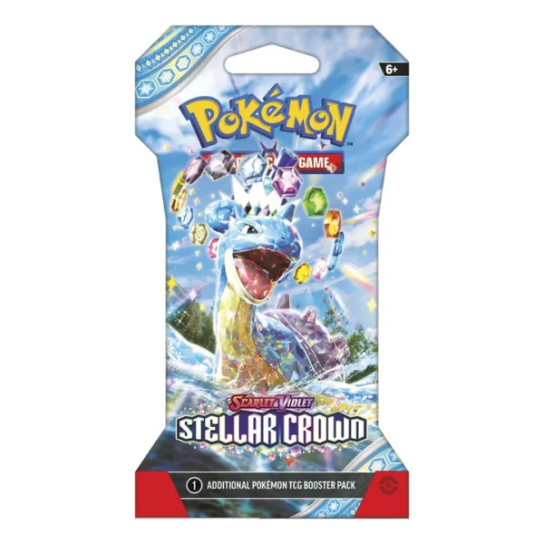 Sobre Pokemon TCG SV Stellar Crown (Sleeved) ENG