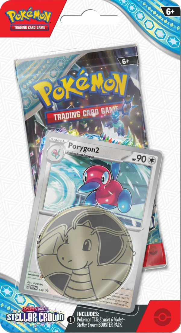 Blister Pack Pokemon TCG SV Stellar Crown ENG - Image 2