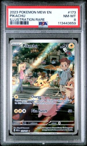 Pikachu - SV 151 PSA 8 173/165