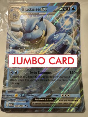Blastoise ex - SV 151 Jumbo Promo 009/165