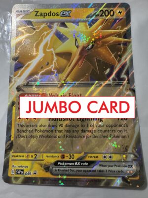 Zapdos ex - Scarlet and Violet Jumbo Promo SVP049