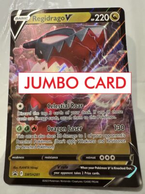 Regidrago V - Sword and Shield Jumbo Promo SWSH281