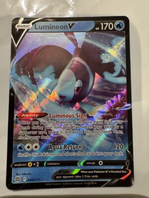 Lumineon V -  SWSH Brilliant Stars 040/172