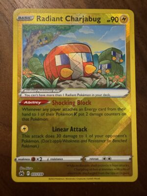 Radiant Charjabug - SWSH Crown Zenith 051/159