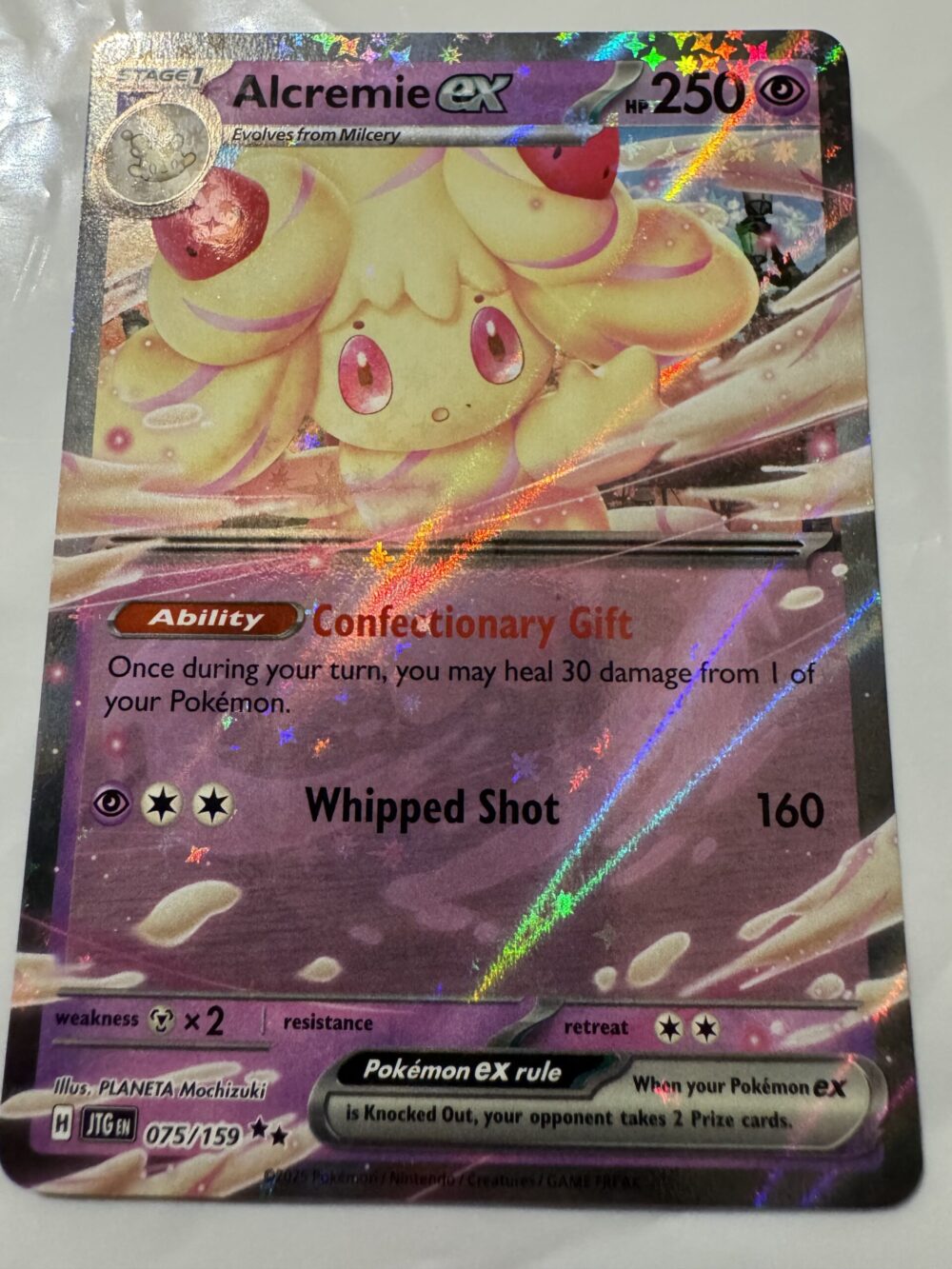 Alcremie ex - SV Journey Together 075/159