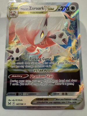 Hisuian Zoroark VSTAR - SWSH Lost Origin 147/196