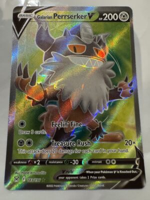 Galarian Perrserker V - SWSH Lost Origin 183/196
