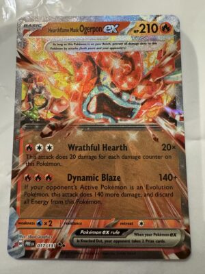 Hearthflame Mask Ogerpon ex -  SV Prismatic Evolutions 017/131