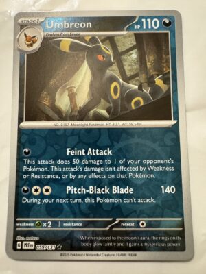 Umbreon - SV Prismatic Evolutions Reverse Rare