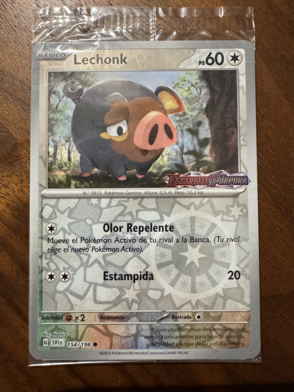 Lechonk - SV Promo Reverse 154/198 Sellada