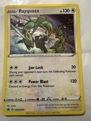 Rayquaza - Sword and Shield Promo Cosmo Holo