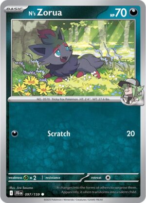 N's Zorua - SV Journey Together 097/159