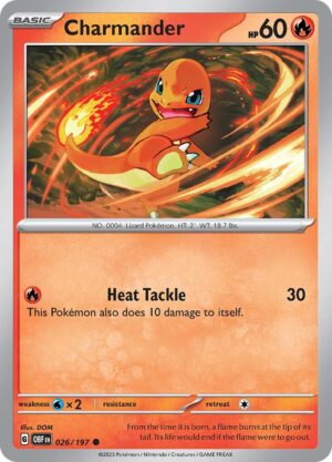 Charmander - SV Obsidian Flames 026/197