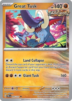 Great Tusk - SV Prismatic Evolutions 055/131