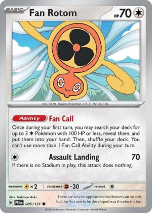 Fan Rotom - SV Prismatic Evolutions 085/131