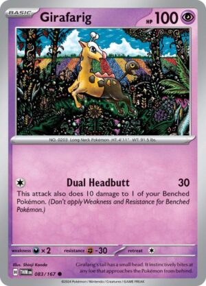 Girafarig - SV Twilight Masquerade 083/167