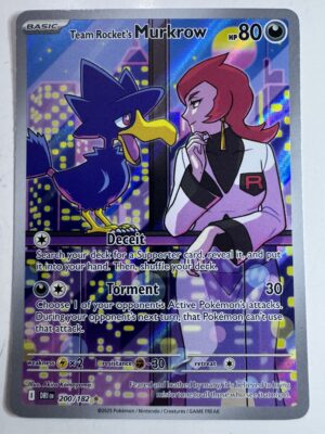 Team Rocket's Murkrow - SV Destined Rivals 200/182