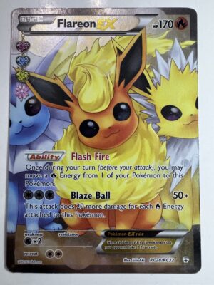Flareon EX -  Generations Radiant Collection RC28/RC32
