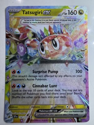 Tatsugiri EX - SV Surging Sparks 142/191